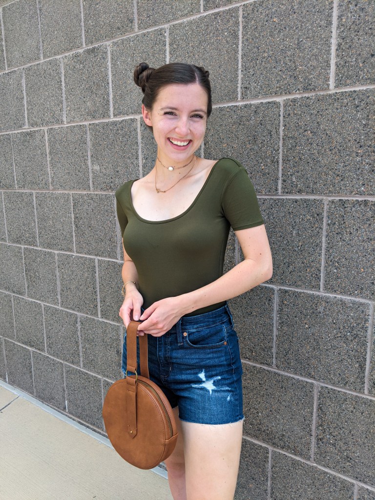 denim-shorts-francescas-olive-bodysuit-summer-style