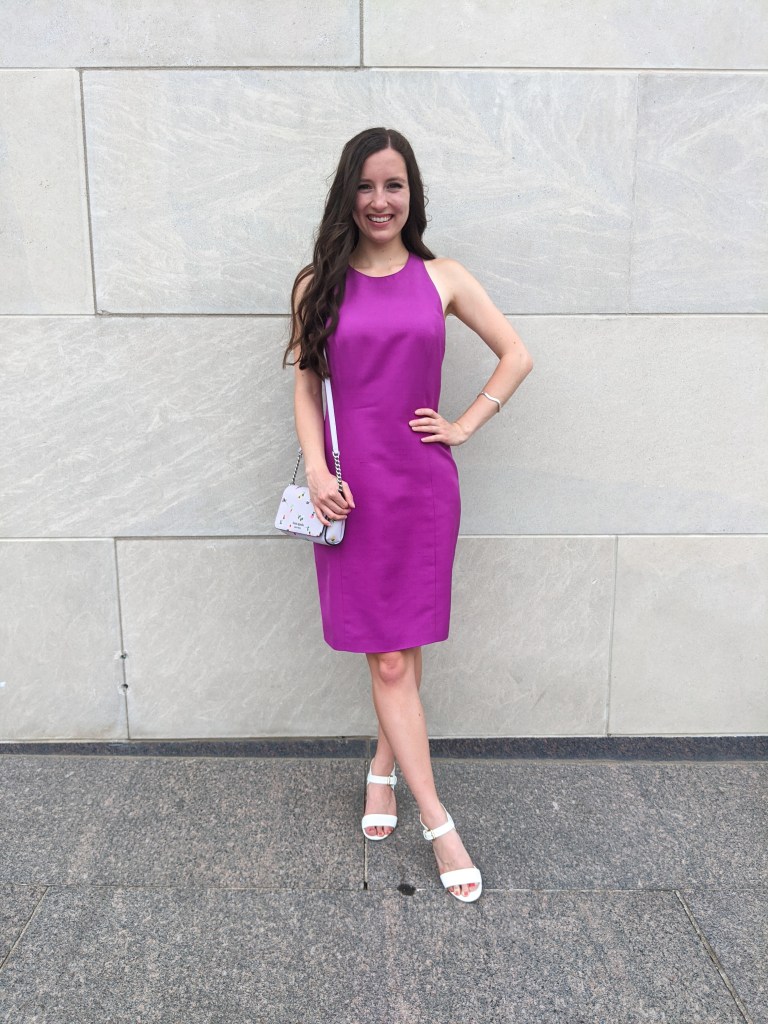 graduation-outfit-wedding-guest-dress-bold-color-summer-outfit-kate-spade