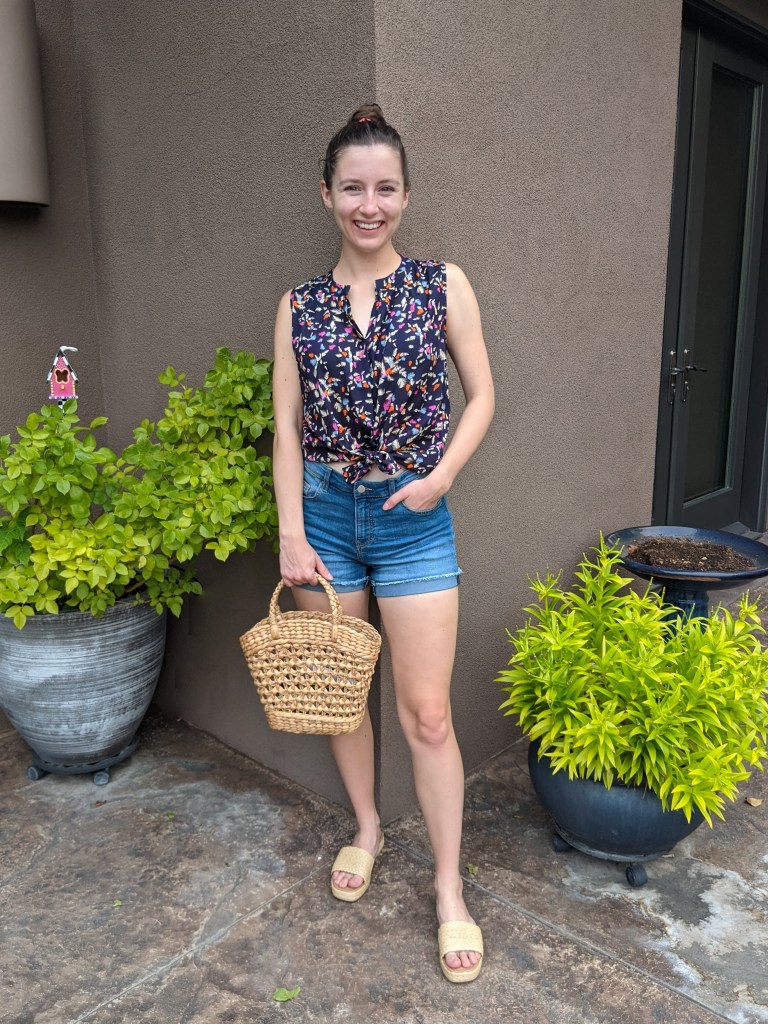 wicker-purse-slides-target-style-denim-shorts