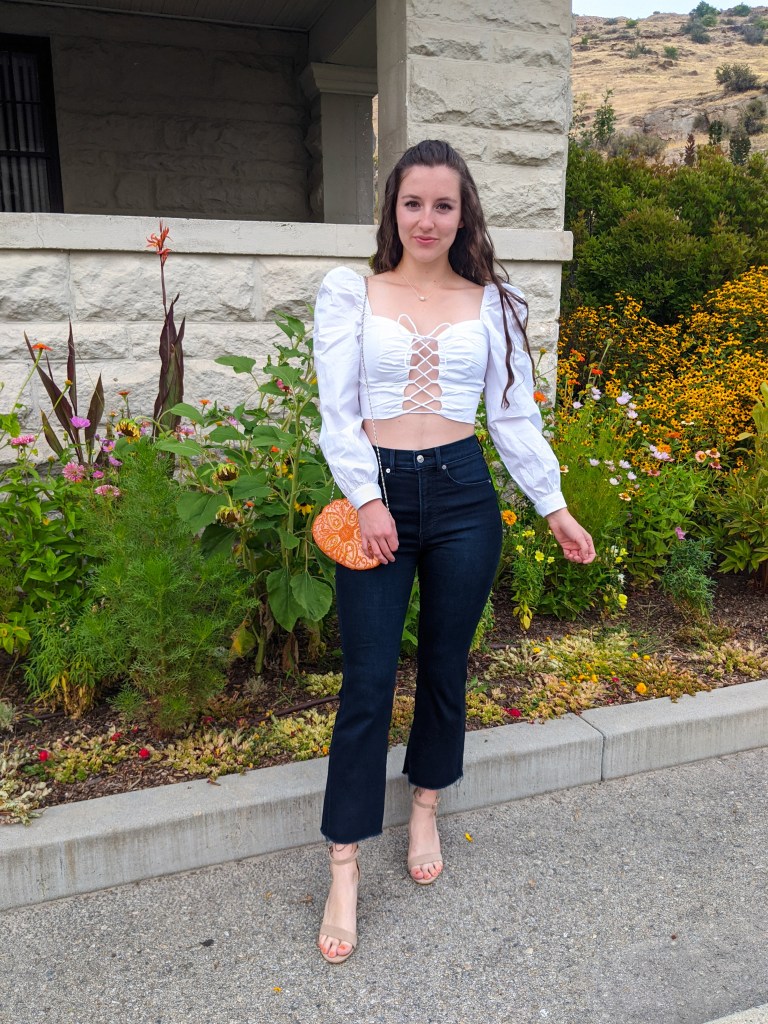 white-laceup-blouse-puff-sleeves-jet-noire-atlanta-designer