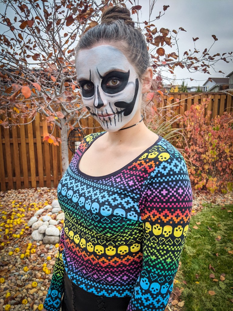 skeleton-face-paint-halloween-day-of-the-dead
