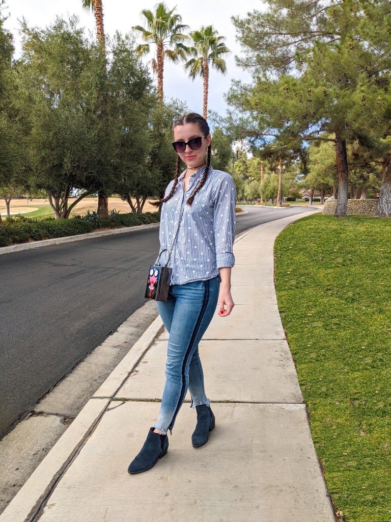 pinstripe-shirt-tuxedo-stripe-jeans-blue-suede-booties