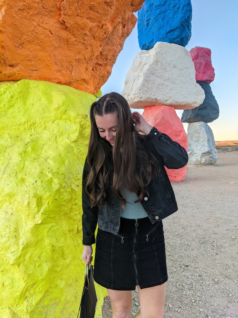 black-denim-jacket-black-corduroy-skirt-blue-bodysuit