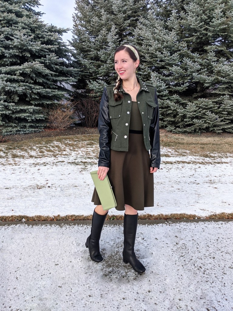 how-to-wear-monochrome-olive-green