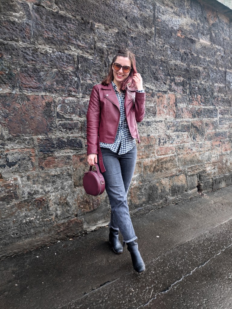 grey-mom-jeans-black-knee-boots-express-loft-sunglasses
