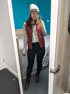 grey-sweater-maroon-vest-grey-beanie-black-knee-boots