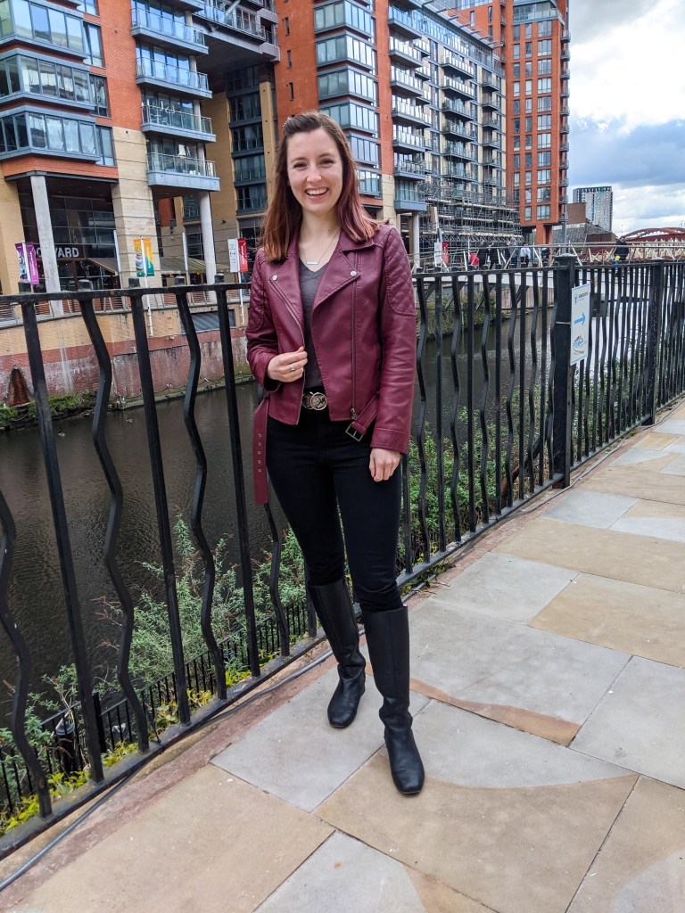 maroon-moto-jacket-black-knee-boots