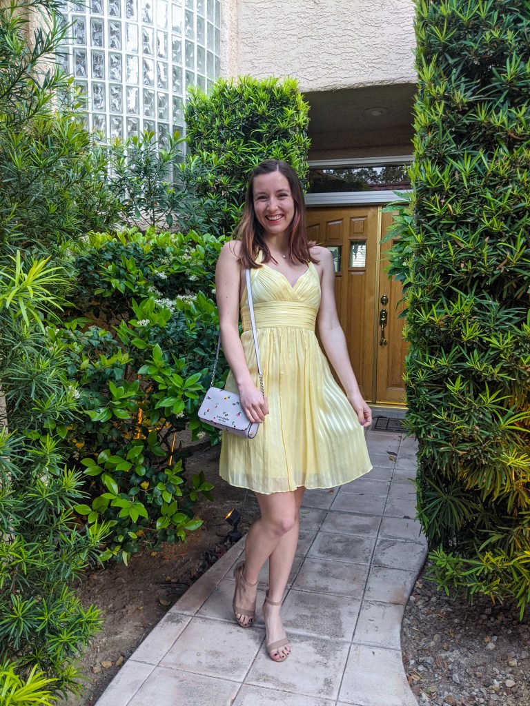 yellow-pleated-dress-marilyn-monroe-ballerina-inspired