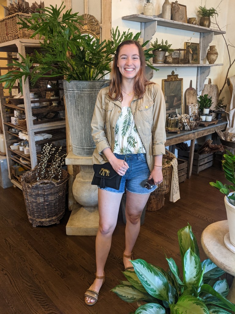 palm-print-top-anorak-jacket-jean-shorts-plant-store
