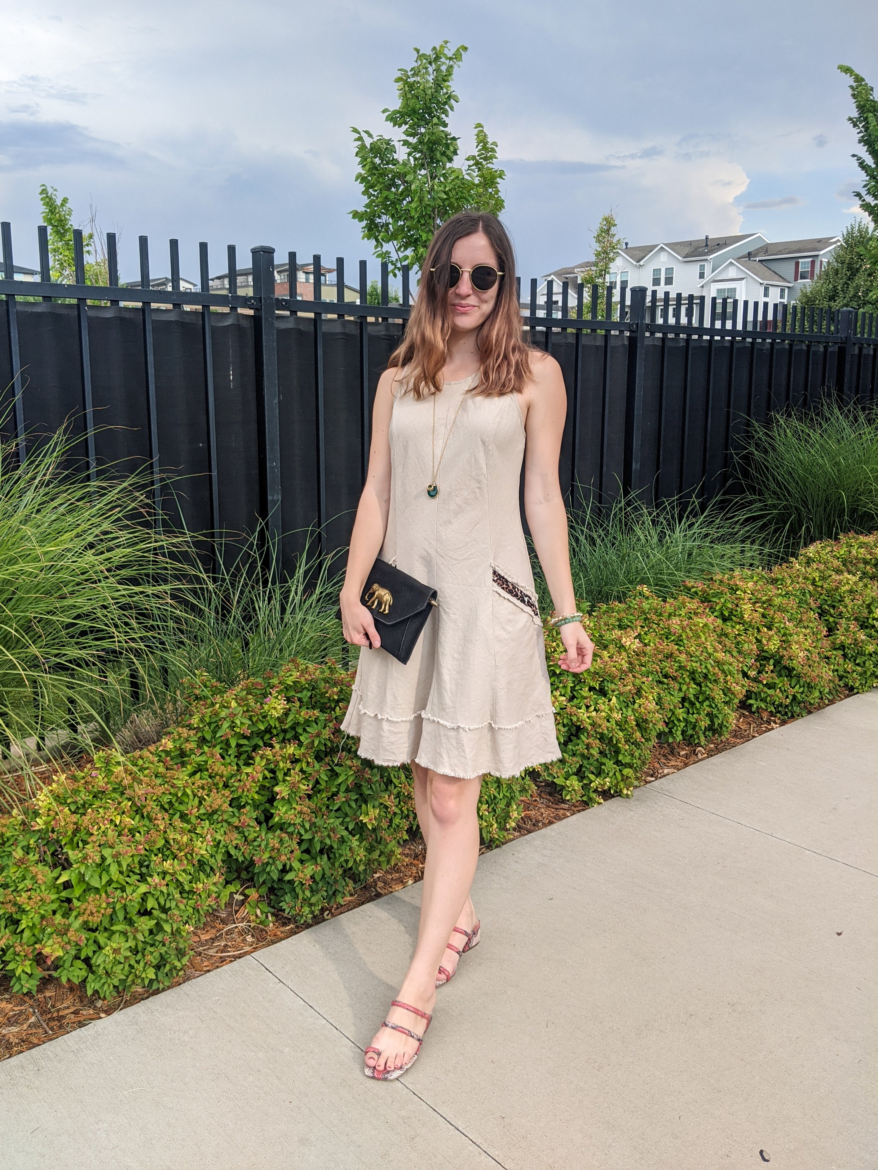 Leopard + Linen for the Summertime