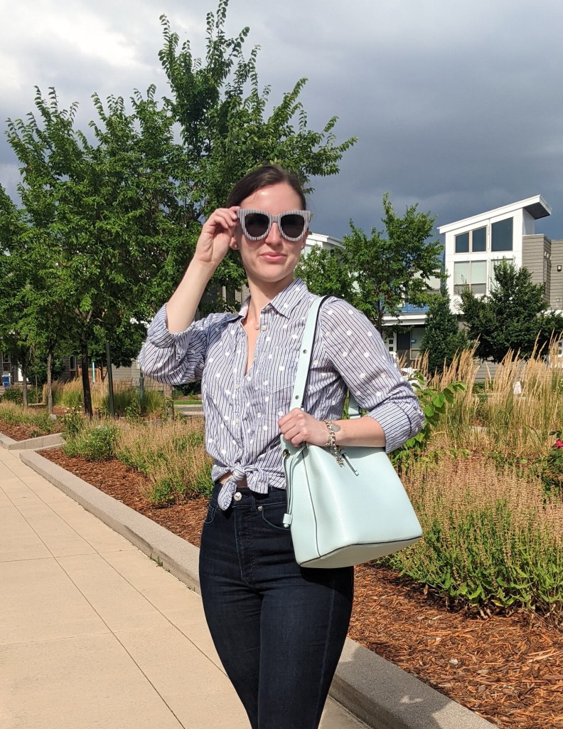 pinstripe-button-down-express-jeans-kate-spade-new-york