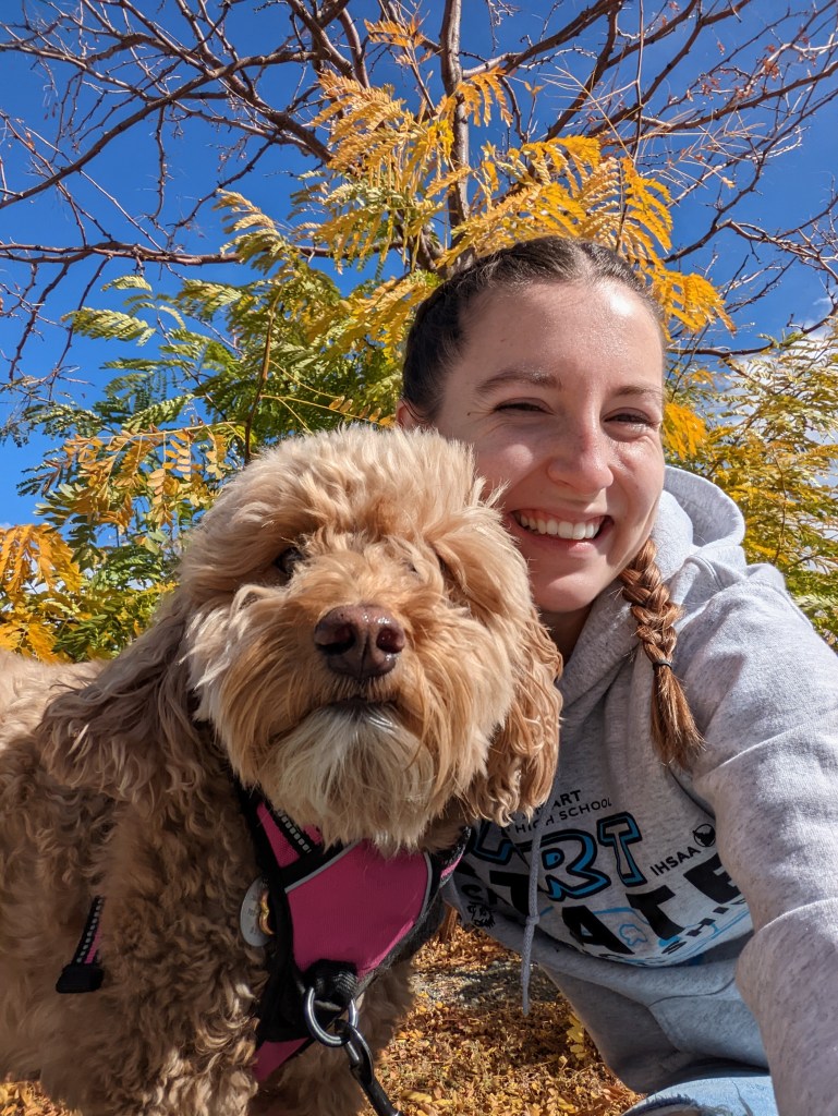 cute-dog-lifestyle-blogger-post-grad-fashion