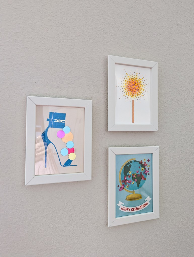 ikea-frames-white-frames-papyrus-cards-apartment-decorations