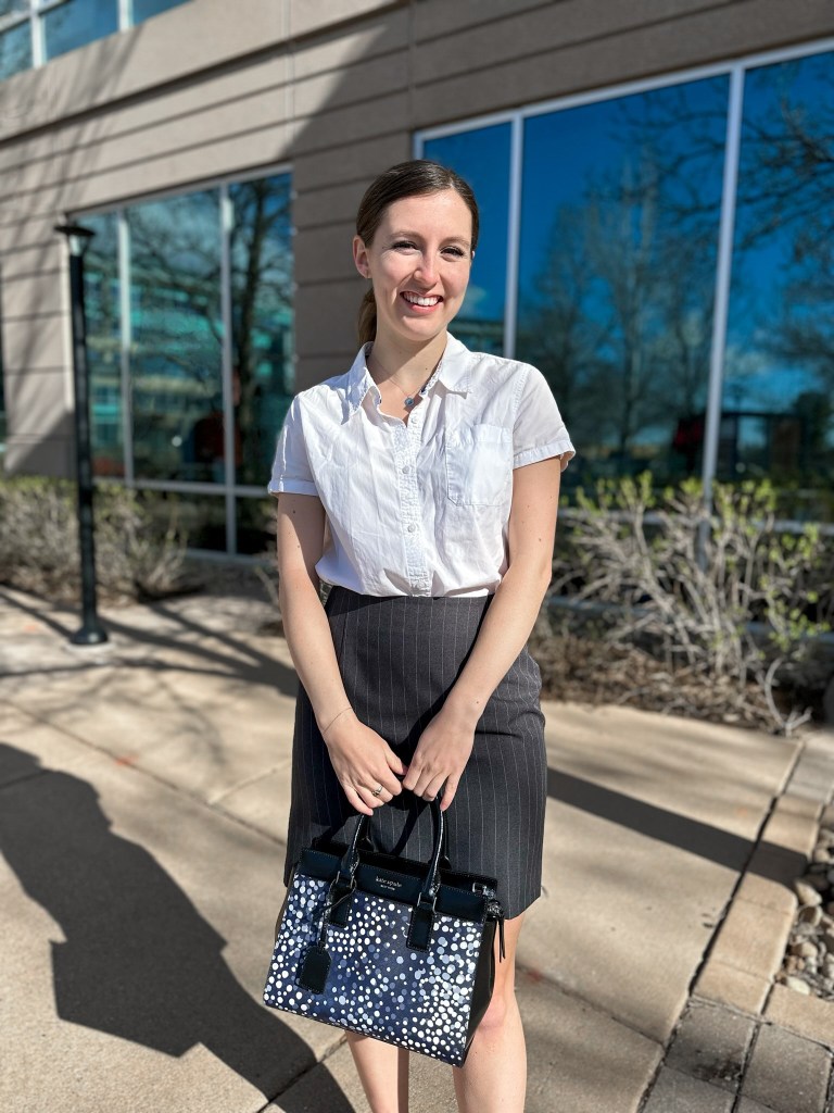 crisp-white-blouse-dotted-handbag-kate-spade-new-york-eyeliner