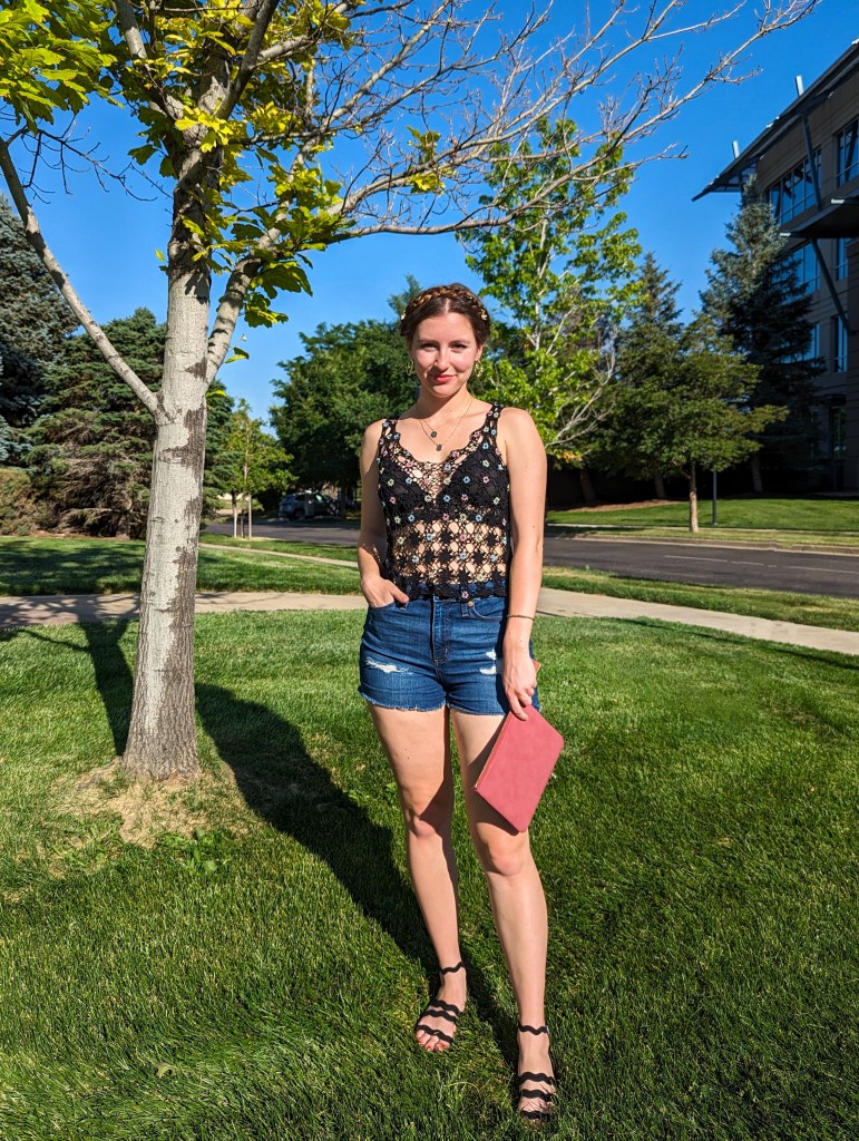 black-beaded-crochet-top-denim-shorts-target-style