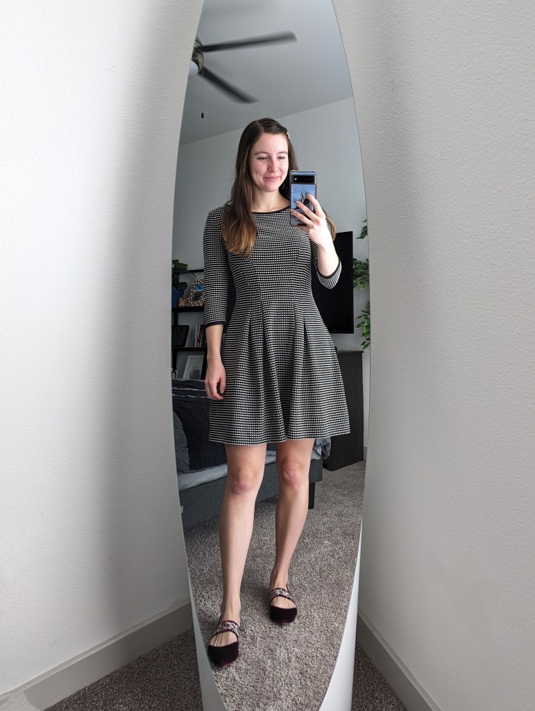 fit-and-flare-old-fashioned-dress-nordstrom-rack-velvet-flats-sundance