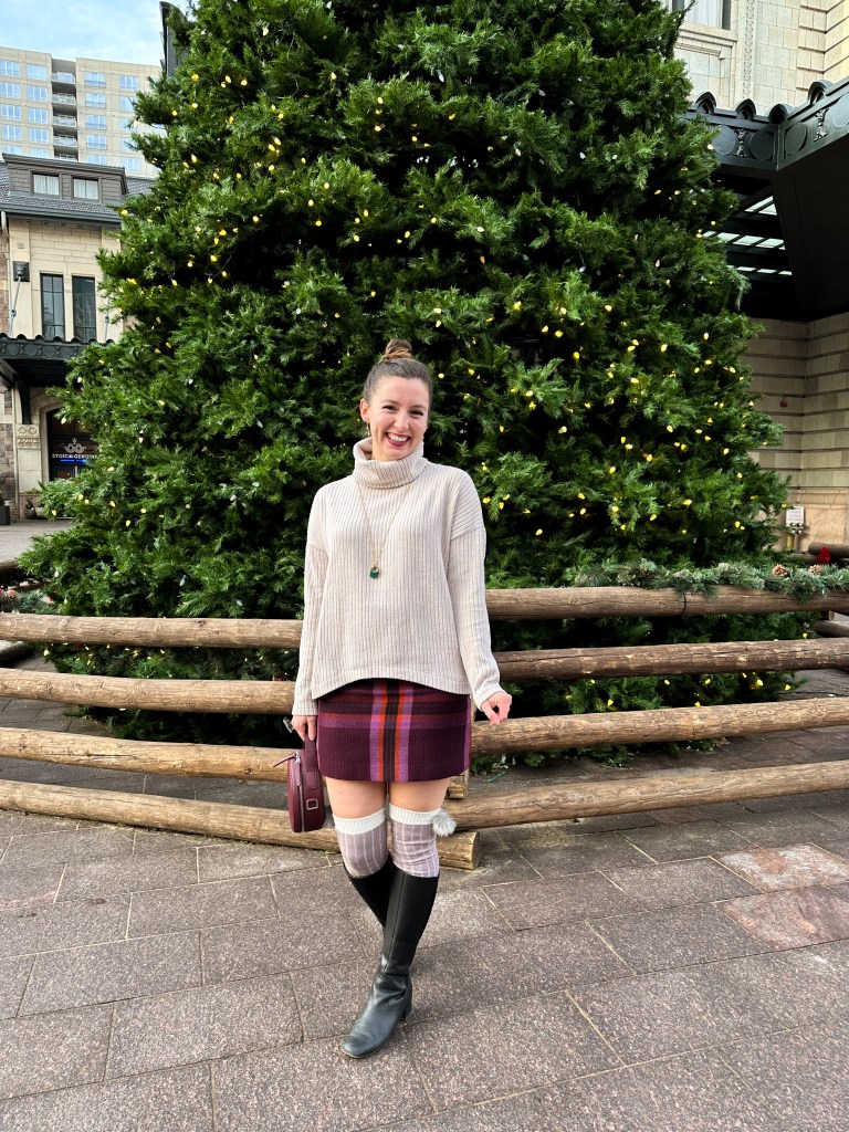 december-recap-fashion-blogger-winter-style-denver-plaid-skirt-sweater-knee-boots