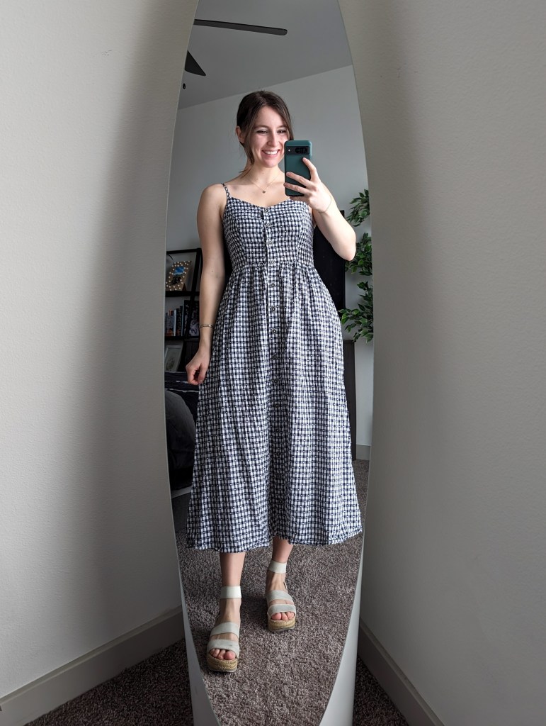 gingham-dress-thrifted-fashion-white-espadrille-sandals