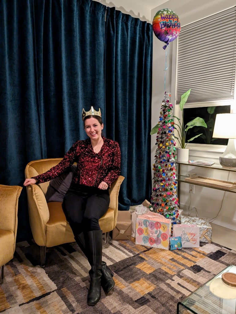 birthday red sequin jacket bday tree 25 affordable blogger