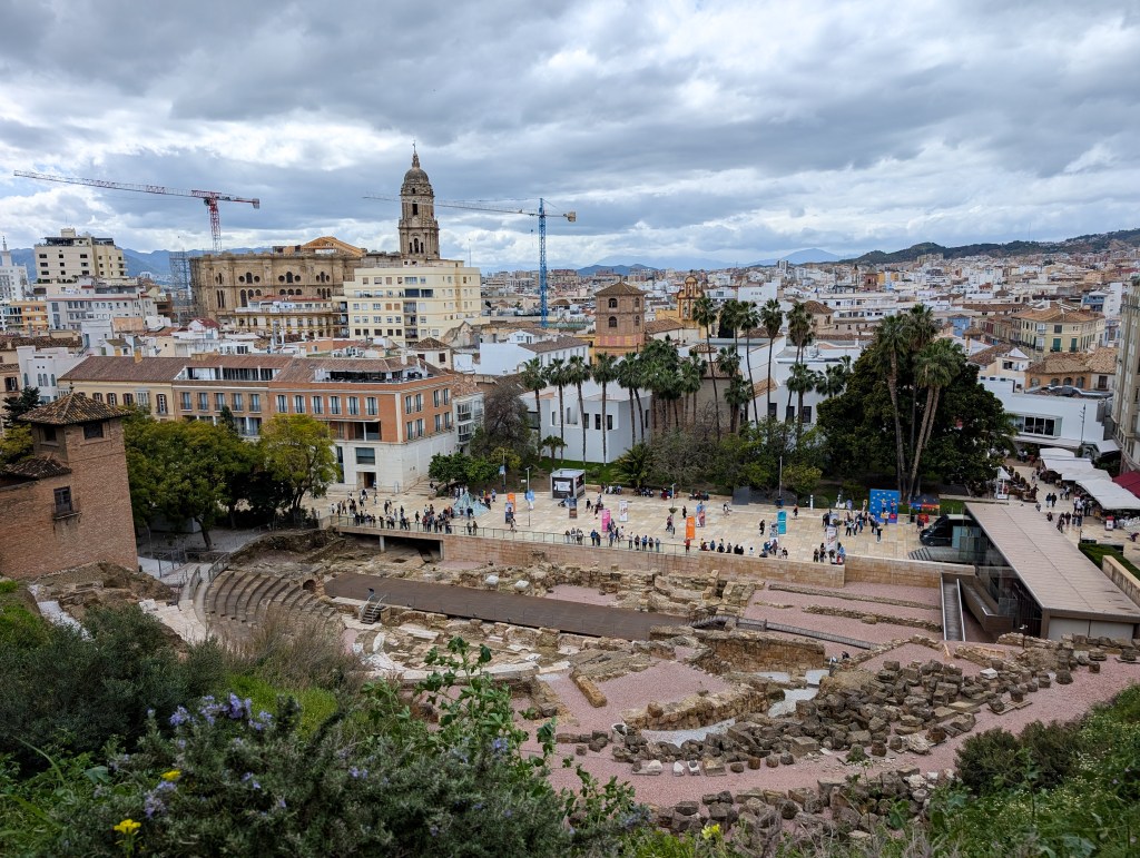 malaga viewpoint costal city spain andalusia costa de sol travel guide