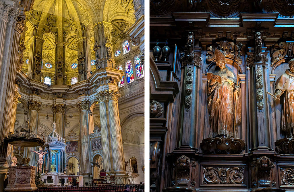 malaga cathedral one armed lady things to do in malaga spain travel guide