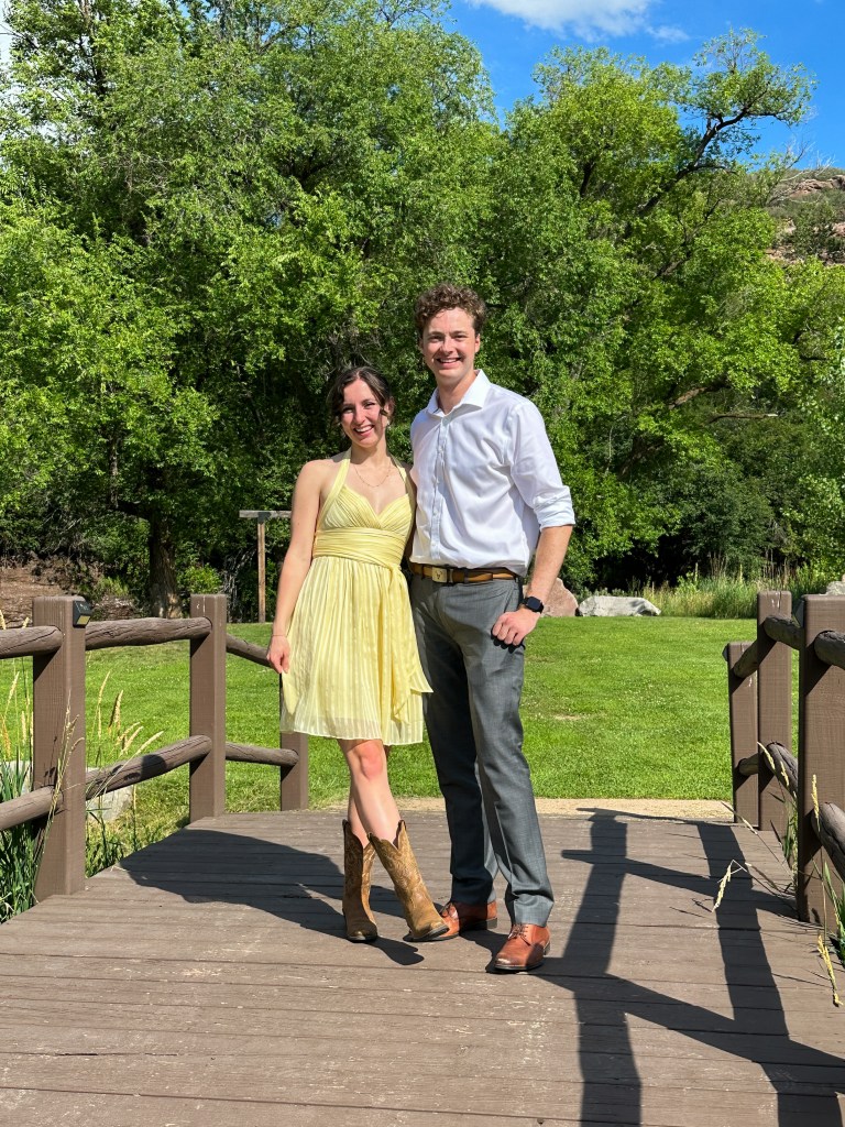 wedding guest pleated butter yellow dress thrifted fashion cowgirl boots western style
