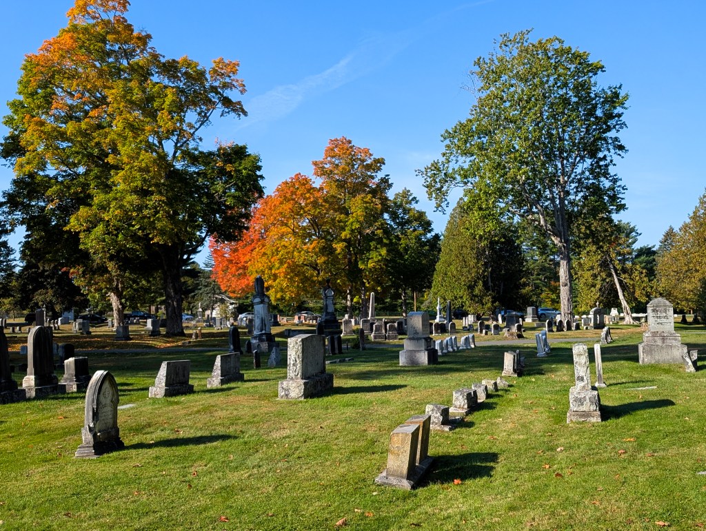 Mt Hope Cemetery Bangor Maine Stephen King SK Tours road trip