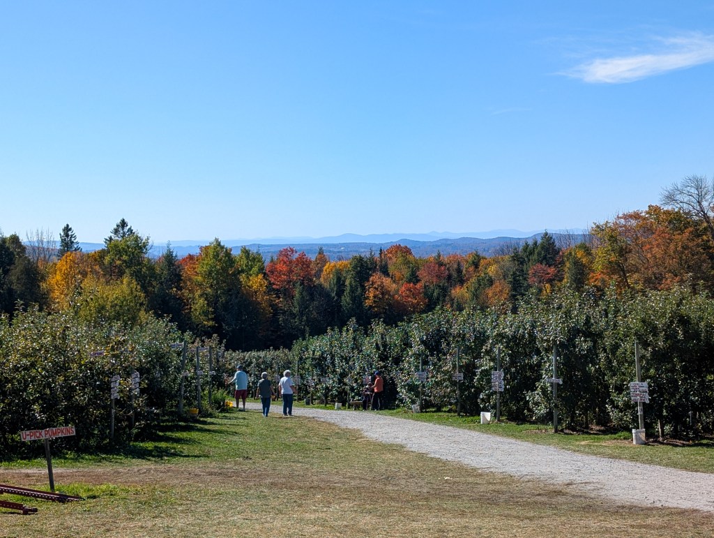 Burt's Apple Orchard New Hampshire fall activities New England road trip
