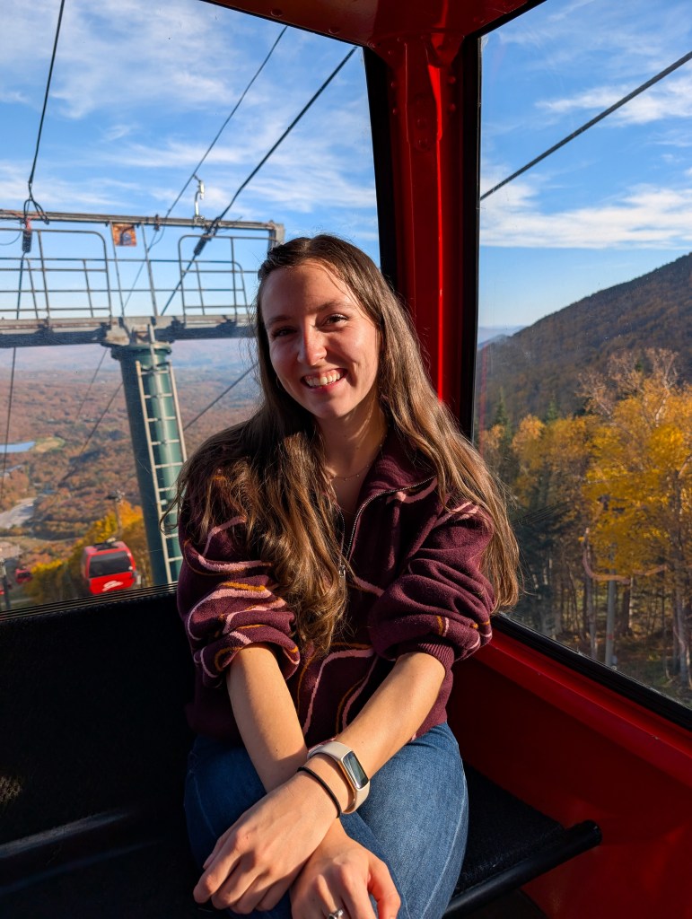 stowe gondola skyride vermont fall activities New England road trip leaf peeping