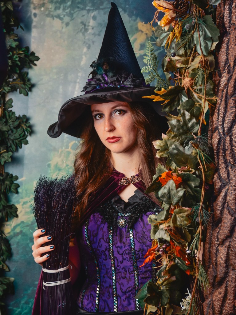 Salem MA witch city costume Halloween witchcraft photoshoot