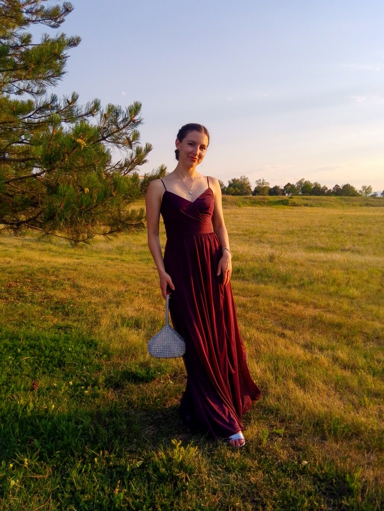 cost per wear fashion blog silver purse David's Bridal Denver fashion blogger